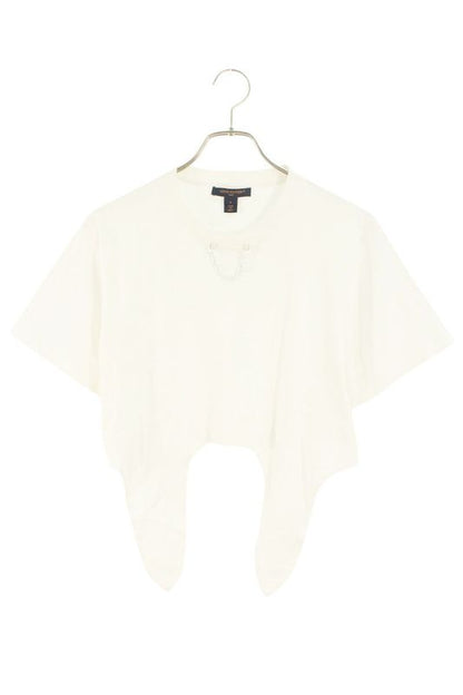 Louis Vuitton 23ss Rw231j Uol Fots15 Design T-Shirt with Neck Chain Women's S