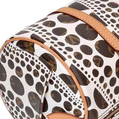 Louis Vuitton M40687 Papillon GM X Yayoi Kusama Monogram Pumpkin Dot Handbag