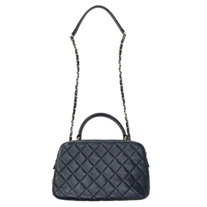 Chanel Trendy CC Lambskin Chain Bow Ring Shoulder Bag Women