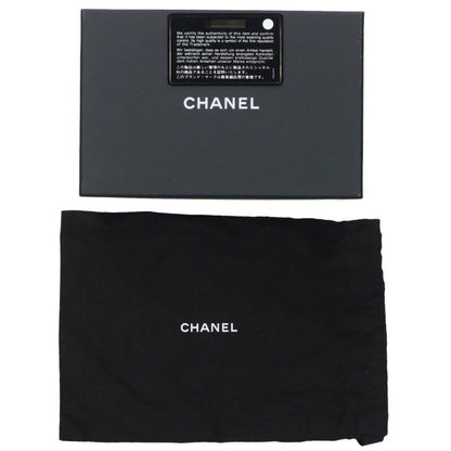 Chanel Mini Vanity Caviar Skin Chain Shoulder Bag Women