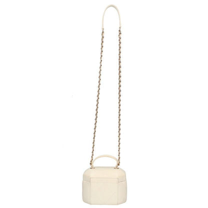 Chanel Vanity Lamb Skin Chain Shoulder Bag Women
