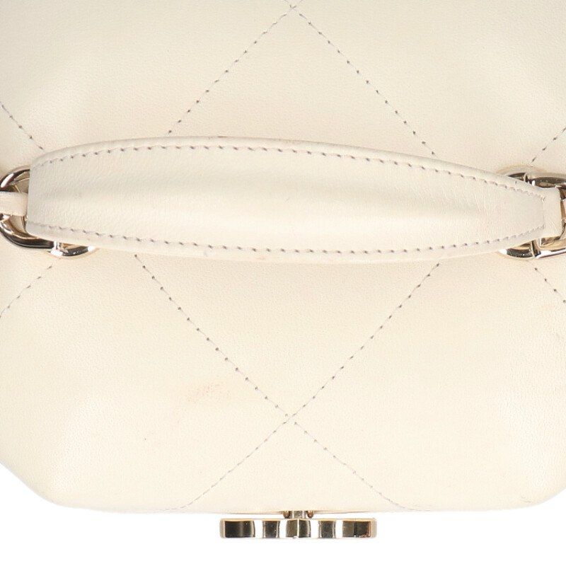Chanel Vanity Lamb Skin Chain Shoulder Bag Women