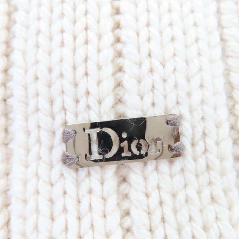 Christian Dior Vintage 3h13055370 100% Cashmere Galliano Period Long Sleeve