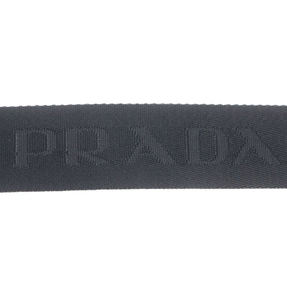 Prada Saffiano Leather Nylon Renylon Triangle Logo Plate Smartphone Case Bag