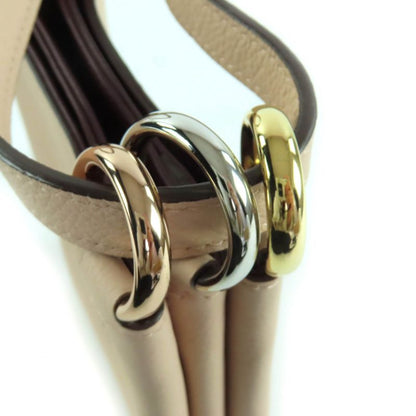 Cartier L1002481 Trinity 100th Anniversary Leather Shoulder Bag Pink Made in