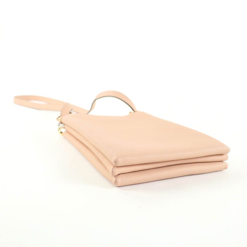 Cartier L1002481 Trinity 100th Anniversary Leather Shoulder Bag Pink Made in