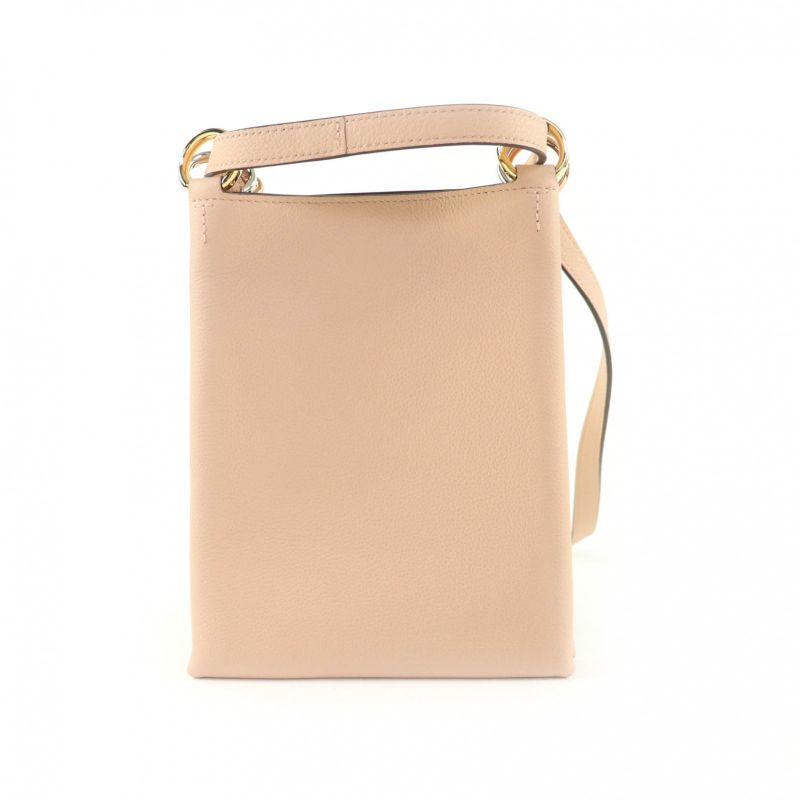 Cartier L1002481 Trinity 100th Anniversary Leather Shoulder Bag Pink Made in