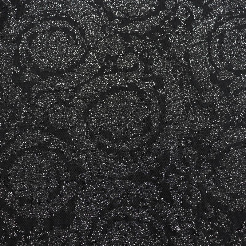 Versace 2023 1011020 1011396 Medusa Barocco Lurex Knit Cardigan + Cami Dress