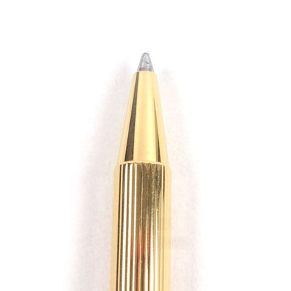 Cartier Striped Mast de Cartier Ballpoint Pen with Twist Gold Made in France