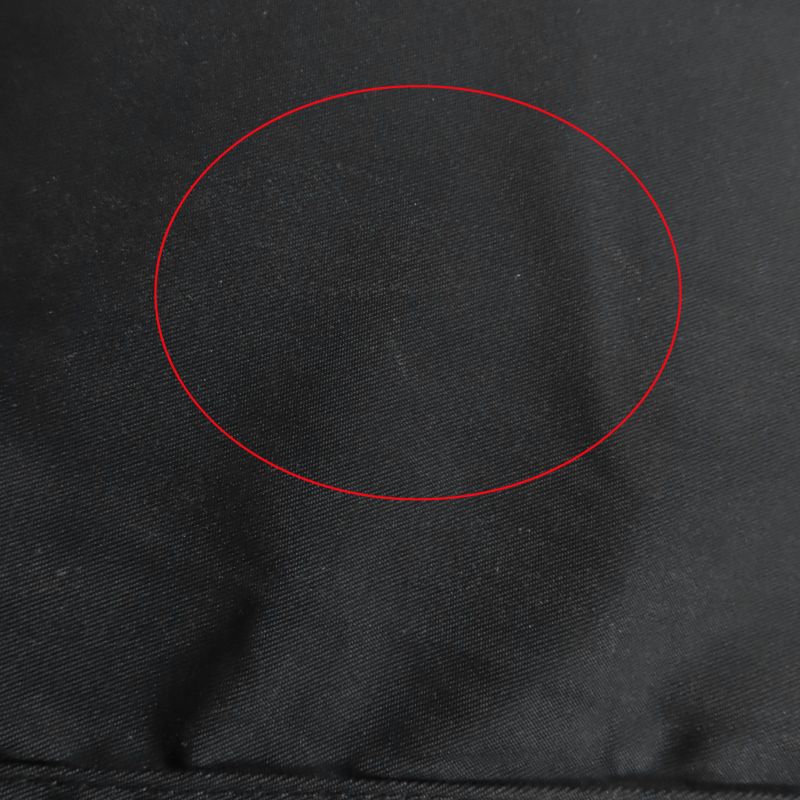 Prada 24x702 Renylon Triangle Logo Plate Short Sleeve Shirt with Pouch Black