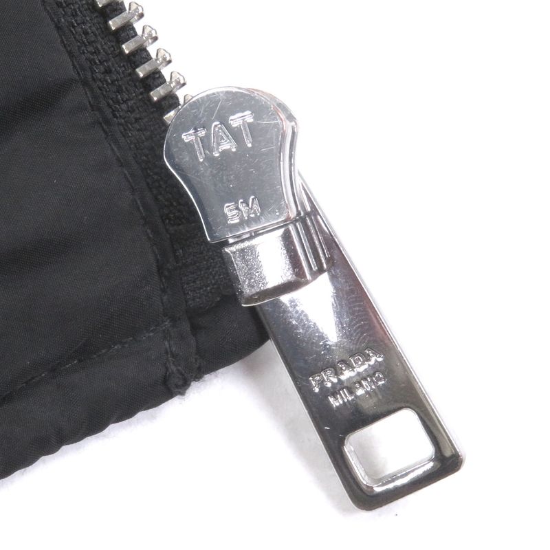 Prada 2022 Sgh036 Triangle Logo Triangle Plate Padded Quilted Jacket Blouson