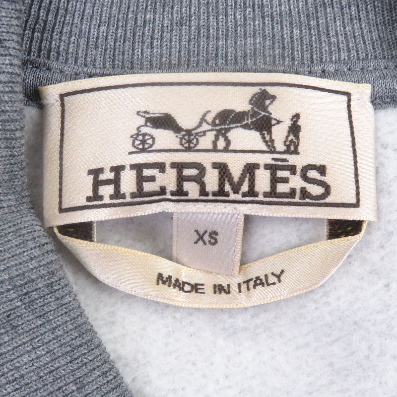 Hermes 2024 H467830ha Quaterb H Serie Button Lamb Leather Patch Stajan Blouson
