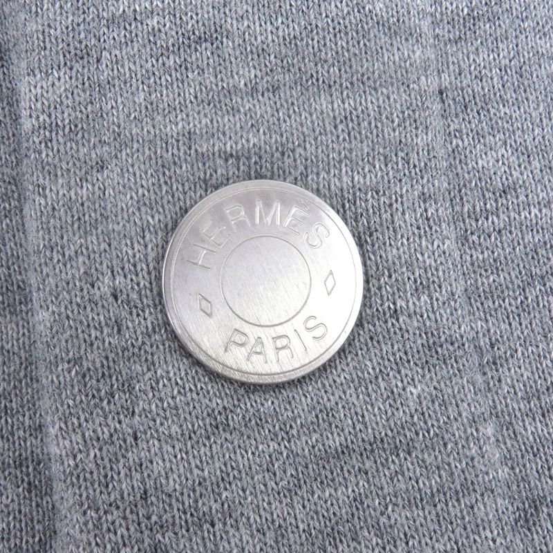 Hermes 2024 H467830ha Quaterb H Serie Button Lamb Leather Patch Stajan Blouson