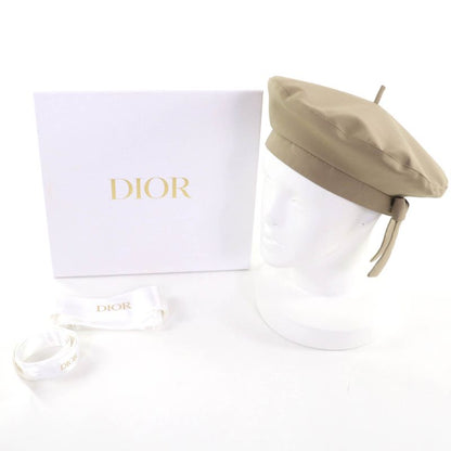 Christian Dior 35dao910a130 Lined with Oblique Pattern Bee Embroidered Beret