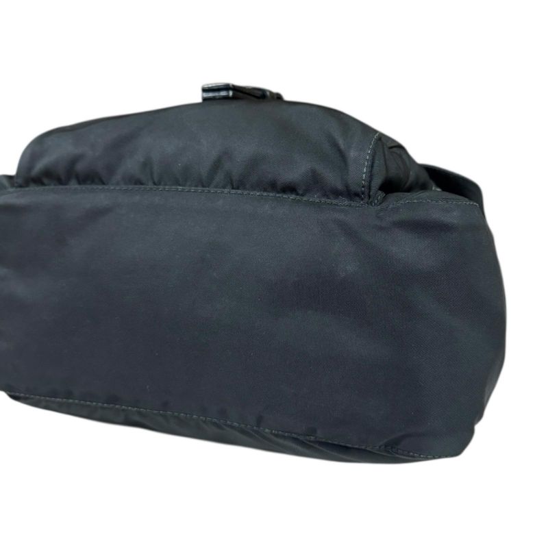 Prada Shoulder Bag Nylon Bt8894 Black Unisex Prada Preowned Prada