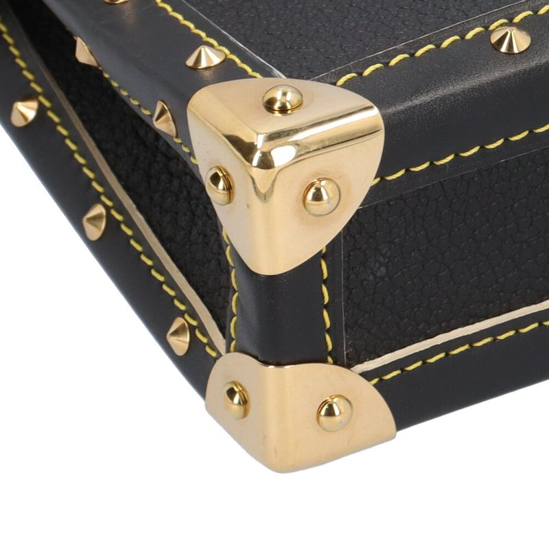 Louis Vuitton Emblemable Suhari Shoulder Bag Leather M92847 Black Women Louis