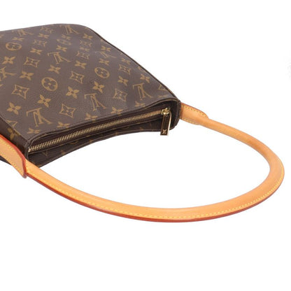 Louis Vuitton Looping MM Monogram Shoulder Bag Monogram Canvas M51146 Brown
