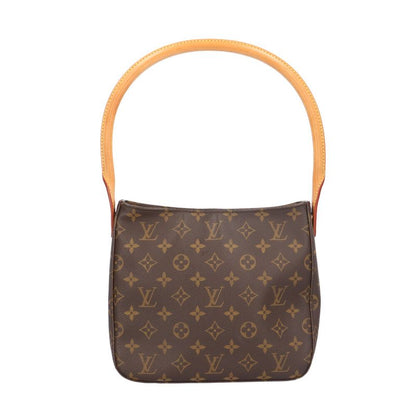 Louis Vuitton Looping MM Monogram Shoulder Bag Monogram Canvas M51146 Brown