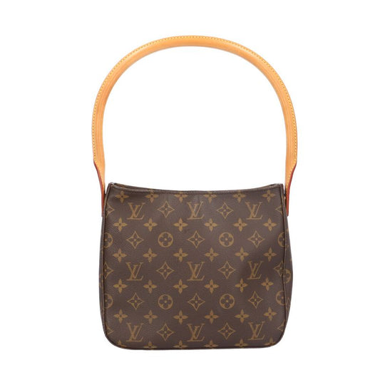 Louis Vuitton Looping MM Monogram Shoulder Bag Monogram Canvas M51146 Brown
