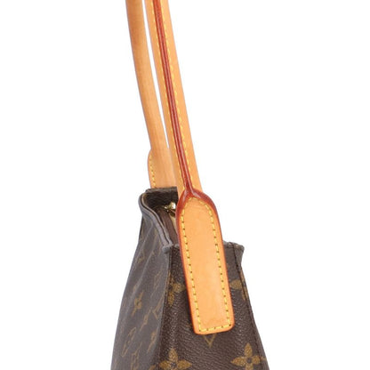 Louis Vuitton Looping MM Monogram Shoulder Bag Monogram Canvas M51146 Brown