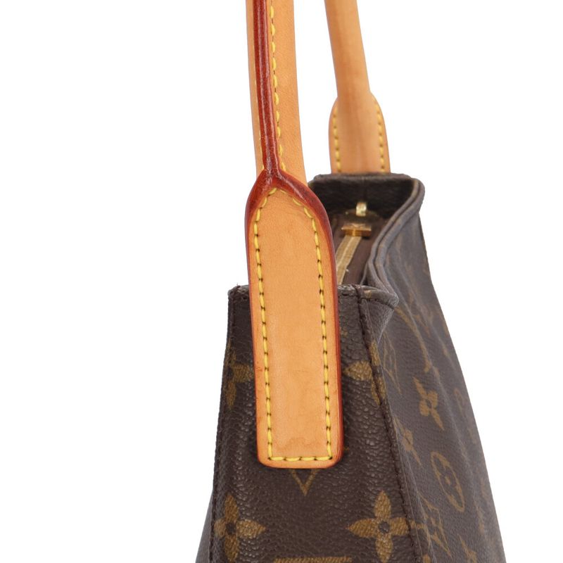 Louis Vuitton Looping MM Monogram Shoulder Bag Monogram Canvas M51146 Brown