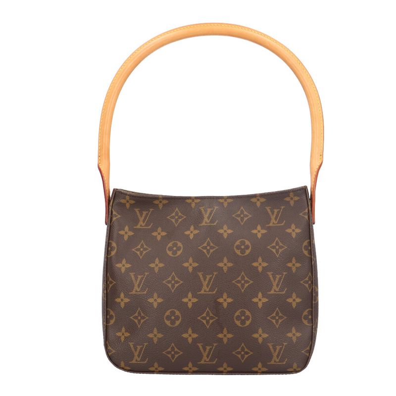 Louis Vuitton Looping MM Monogram Shoulder Bag Monogram Canvas M51146 Brown