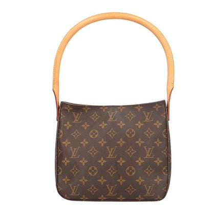 Louis Vuitton Looping MM Monogram Shoulder Bag Monogram Canvas M51146 Brown