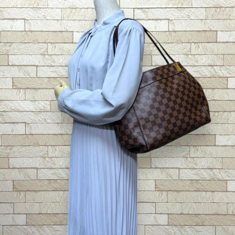 Louis Vuitton Marlybone PM Damier Shoulder Bag Damier Canvas N41215 Brown