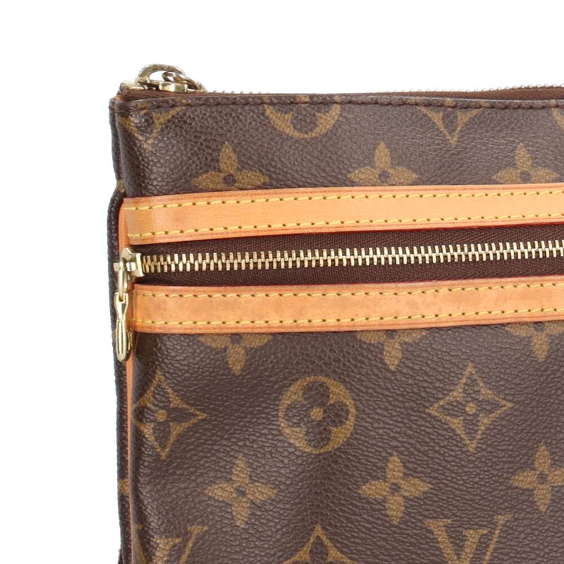 Louis Vuitton Pochette Vosfort Monogram Shoulder Bag Monogram Canvas M40044