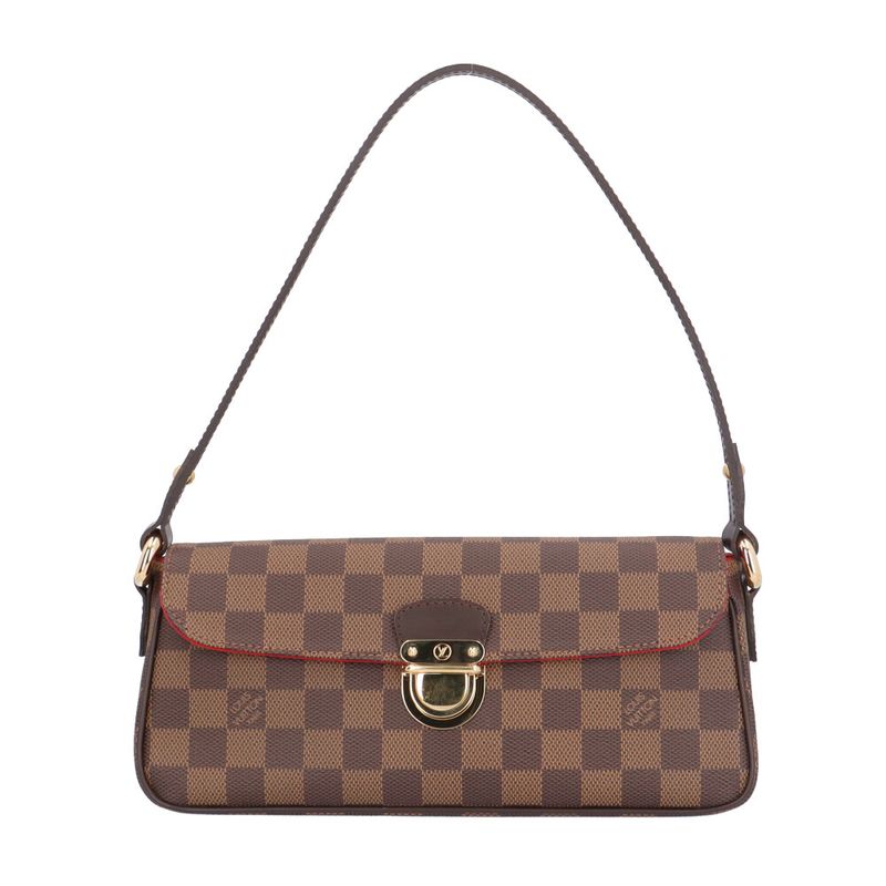 Louis Vuitton Ravelo PM Damier Shoulder Bag Damier Canvas N60007 Brown Ladies