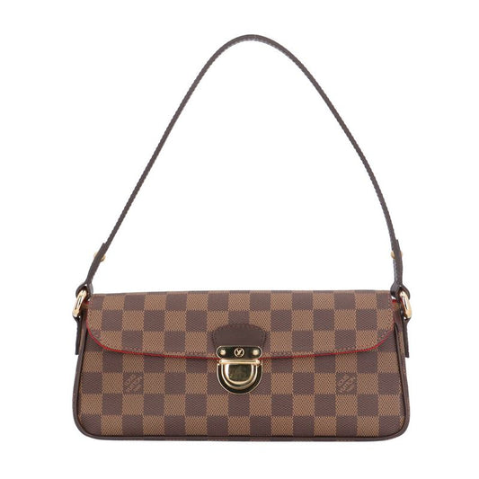 Louis Vuitton Ravelo PM Damier Shoulder Bag Damier Canvas N60007 Brown Ladies