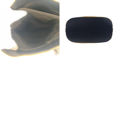 Gucci Sherry Line Beige Black Gold Hardware Canvas Leather 001 4286 Shoulder