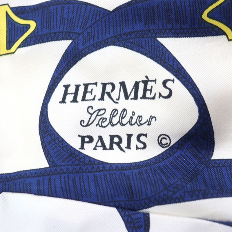 Chinchilla Lined Hermes Genuine Fur Super Long Coat Gray M Size