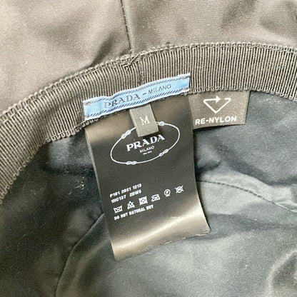 Prada Hat M Artwork Bucket Hat Black and White