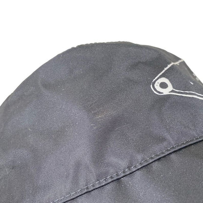 Prada Hat M Artwork Bucket Hat Black and White