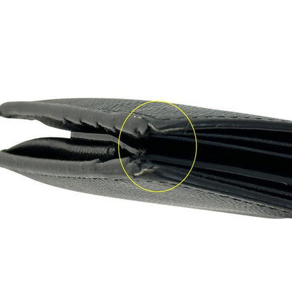 Saint Laurent Wallet Men's Brand Bifold Wallet Leather Black Simple Monochrome