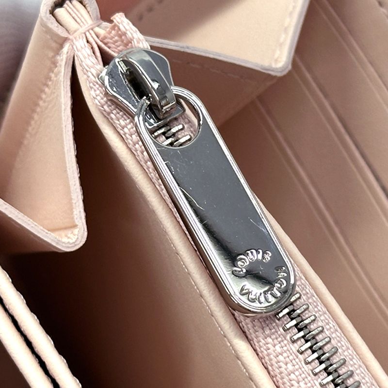 Louis Vuitton Wallet Monogram Mahina Ladies Branded Long Wallet Zippy Wallet