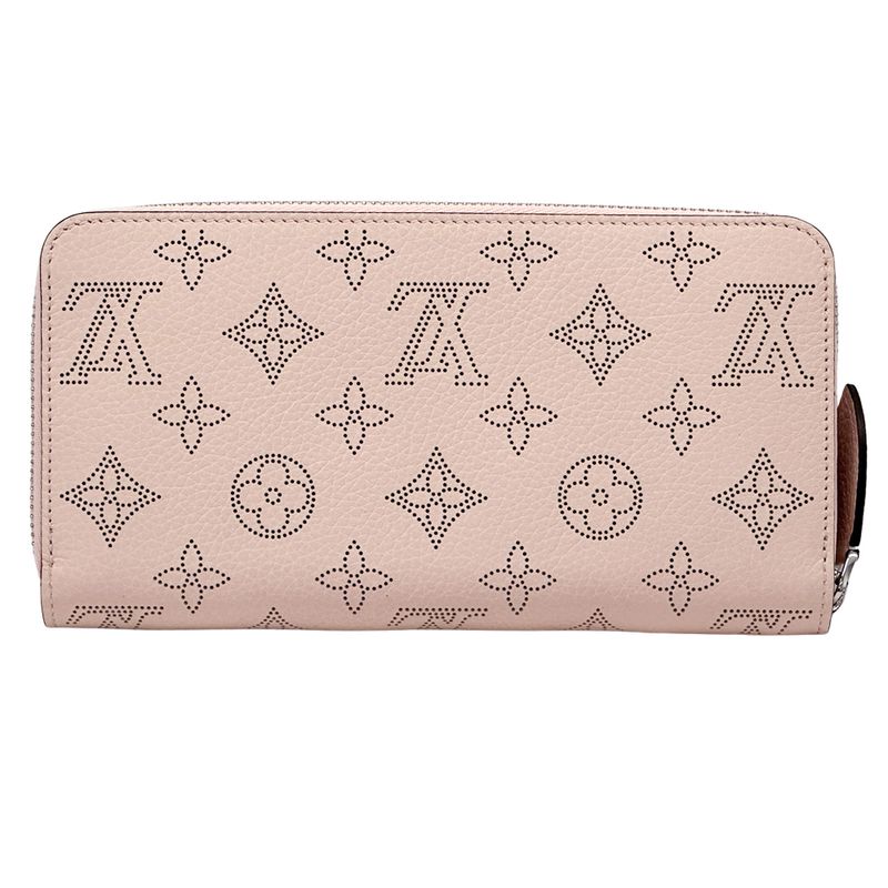 Louis Vuitton Wallet Monogram Mahina Ladies Branded Long Wallet Zippy Wallet