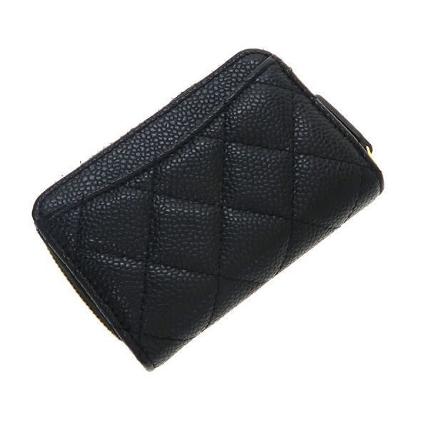 Chanel Caviar Matelasse Coin Case
