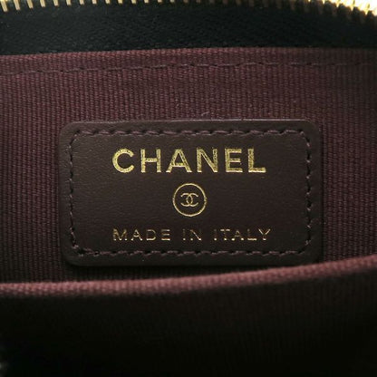 Chanel Caviar Matelasse Coin Case