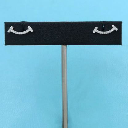 Tiffany & Co T-Smile Diamond Earrings Mini