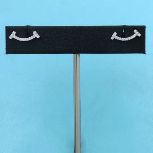 Tiffany & Co T-Smile Diamond Earrings Mini