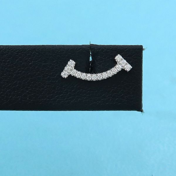 Tiffany & Co T-Smile Diamond Earrings Mini