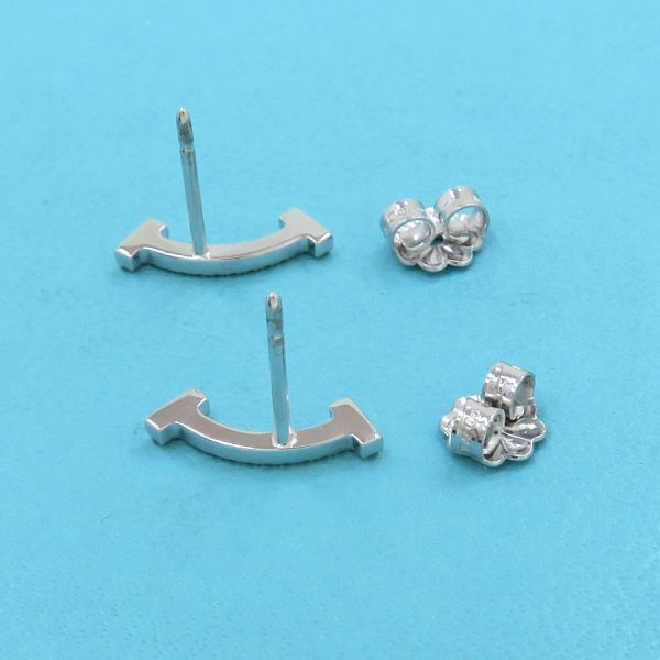 Tiffany & Co T-Smile Diamond Earrings Mini