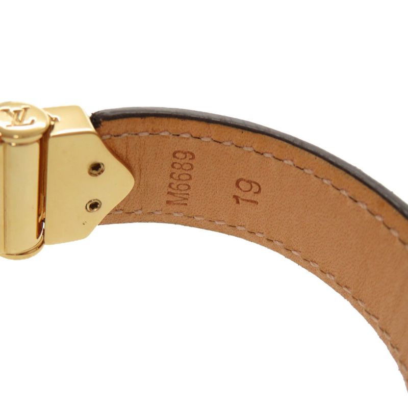Louis Vuitton Bracelet Spirit Monogram M6689 Size 19 Bracelet LV 0891 Louis