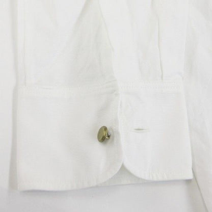 Balenciaga 2015 Alexander Wang Period Tunic Shirt Blouse No Collar Decorated