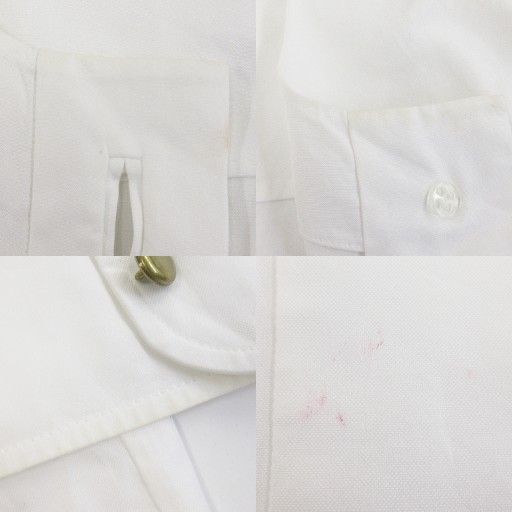 Balenciaga 2015 Alexander Wang Period Tunic Shirt Blouse No Collar Decorated