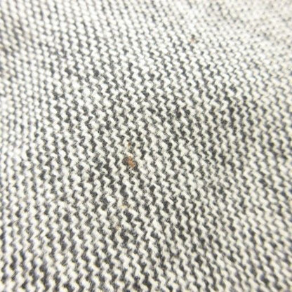 Balenciaga 2013 Flared Skirt Cut Off Fringe Wool Knee Length 34 Approx XS Gray