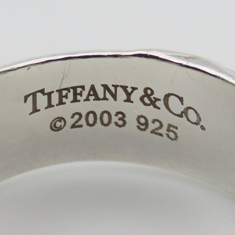 Tiffany & Co Ring - Flower 925 Silver Approx 5.1g Silver Accessories for Women