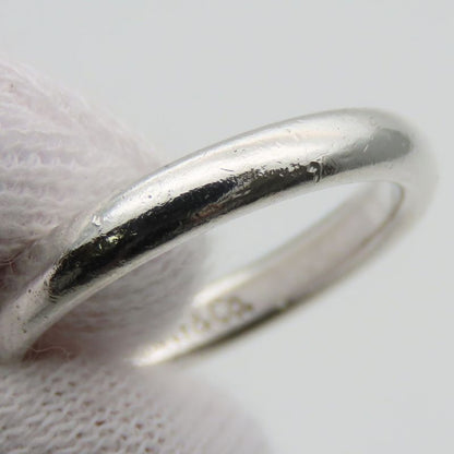 Tiffany & Co Ring ・ Ring Stacking Band 925 Silver Sapphire Approx 2.6g Silver